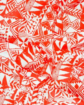 Polynesian fabric MAOHIS Red - Tissushop